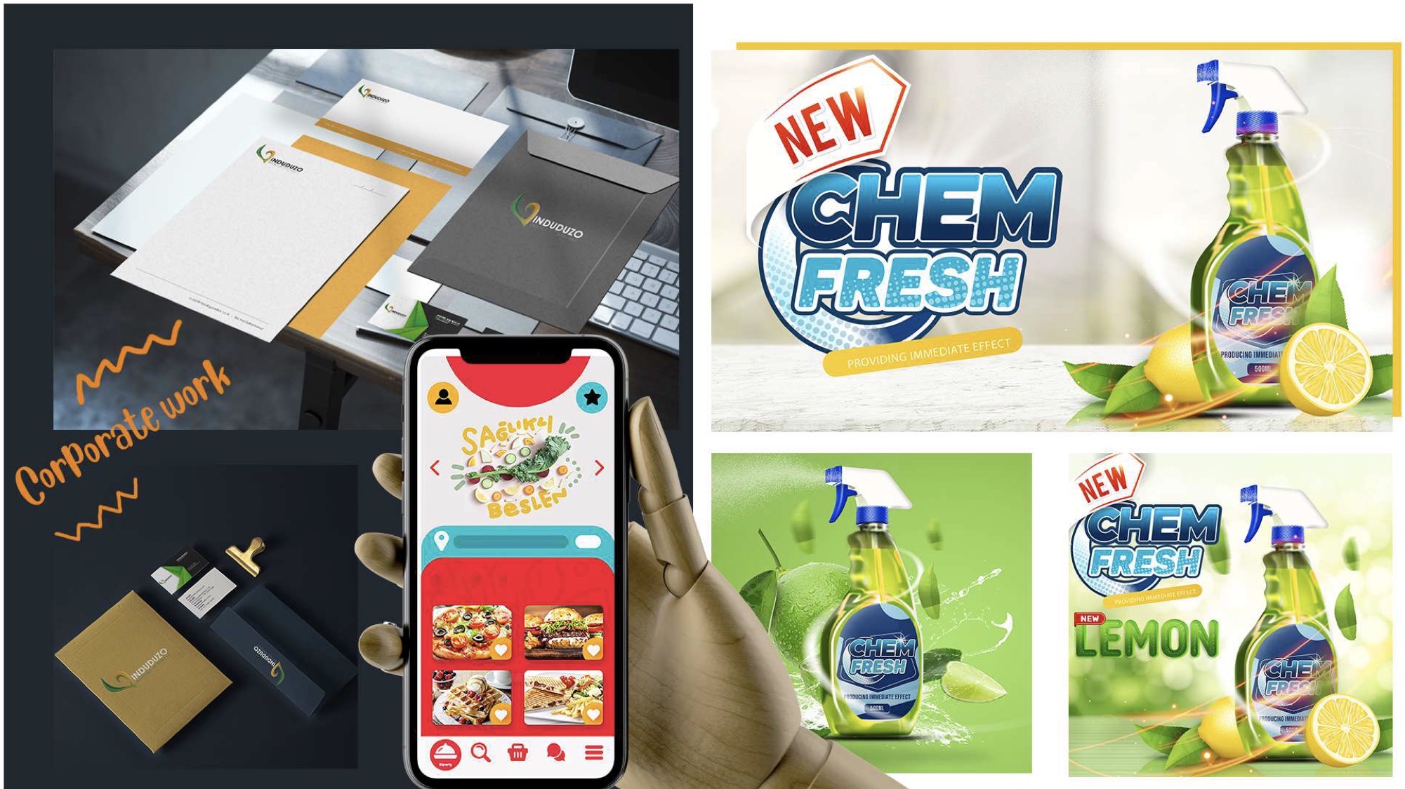 Corporate and app design