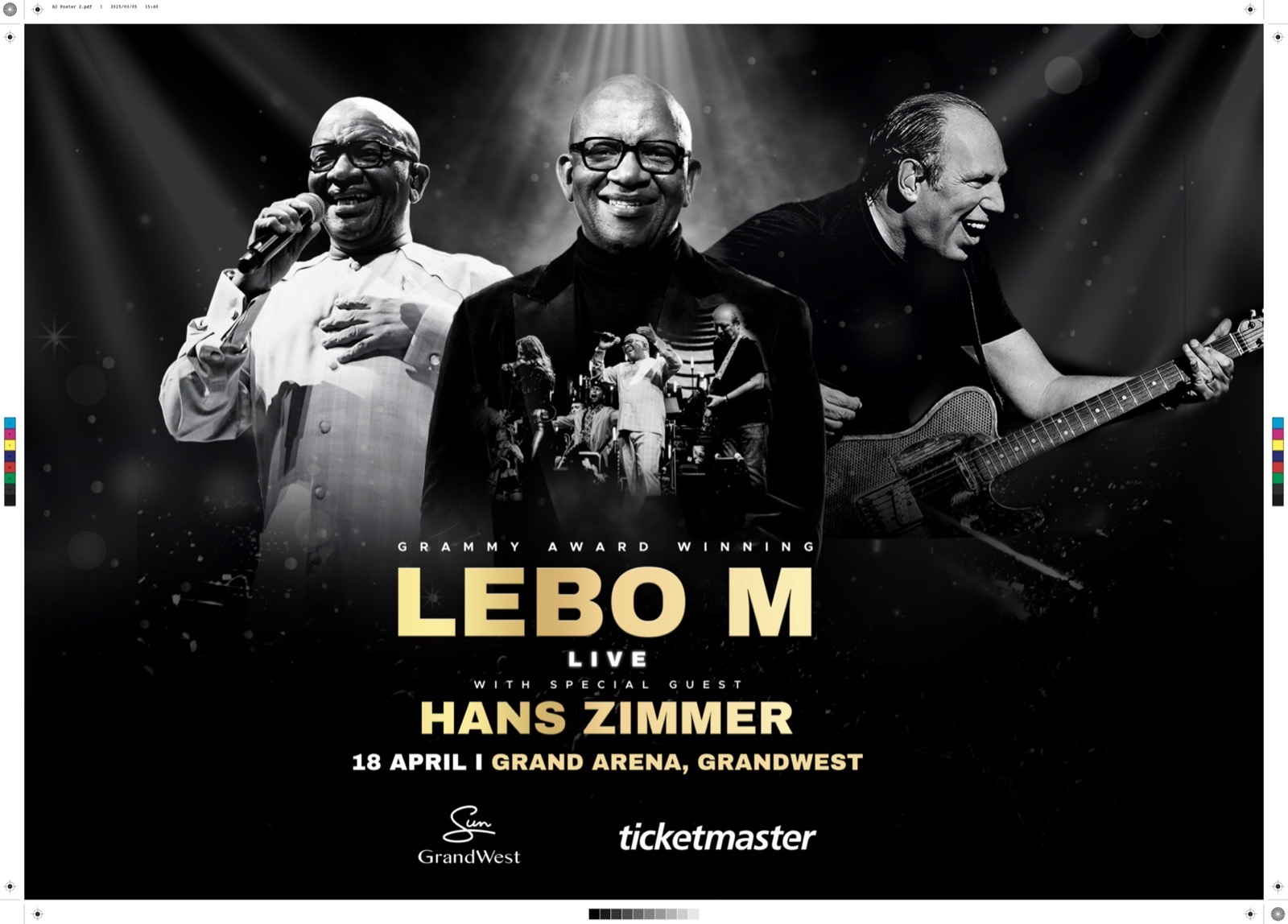 Lebo M Live poster